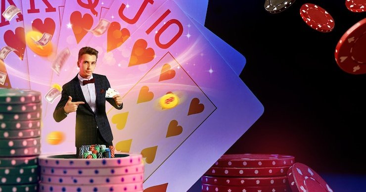 Simbol tanggung jawab bermain dan pengawasan anggaran di kasino online